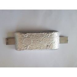 Anodes aluminium rectangle